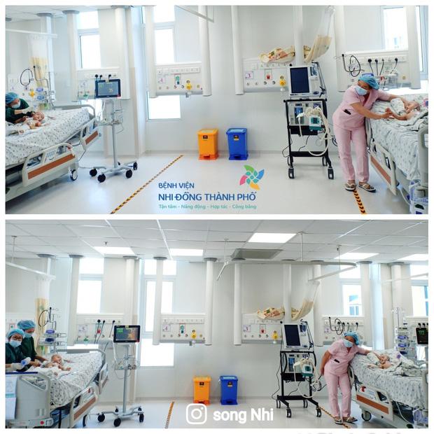 Chị em Trúc Nhi - Diệu Nhi nằm cách giường nhưng ánh mắt luôn hướng về nhau-6