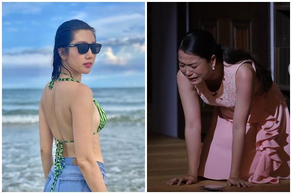 Không nhận ra Trương Ngọc Ánh với mặt phù, vai u và thân hình ngấn mỡ-12