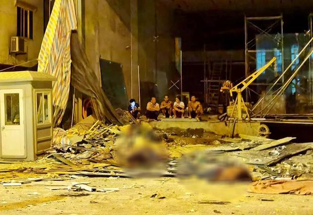 Sập giàn giáo ở Hà Nội: Nạn nhân thứ 4 đã tử vong-1