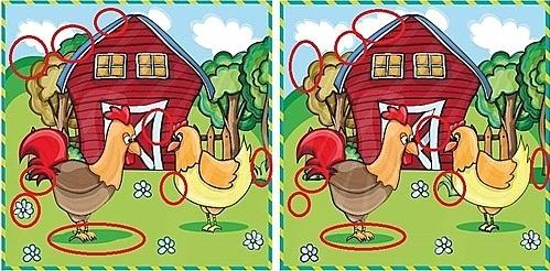 Cùng xem bạn tinh mắt đến đâu khi tìm ra sự khác biệt rất nhỏ trong những bức tranh này-6