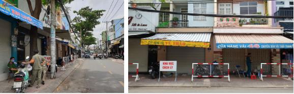 TP.HCM: Phong tỏa 3 căn nhà ở quận Tân Phú vì một trường hợp liên quan đến BN436-1