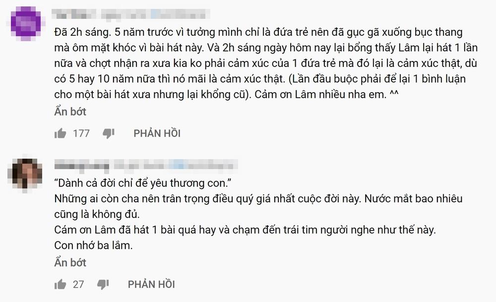 Khán giả tràn vào Youtube xem MV mới mà cũ của Hoài Lâm vì quá cảm xúc-6
