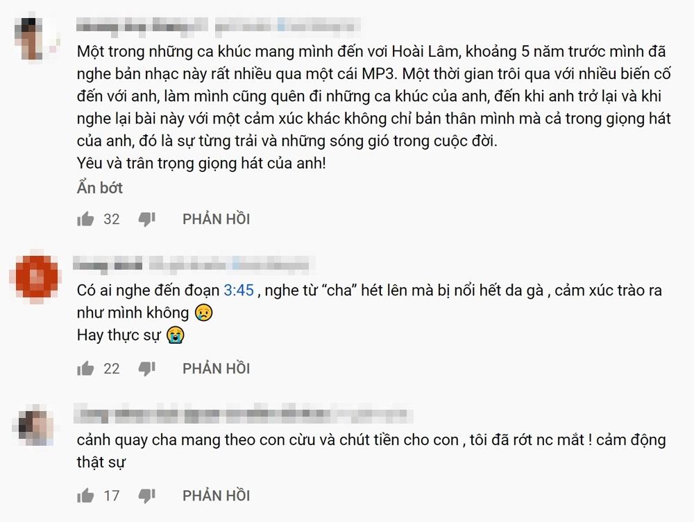 Khán giả tràn vào Youtube xem MV mới mà cũ của Hoài Lâm vì quá cảm xúc-9