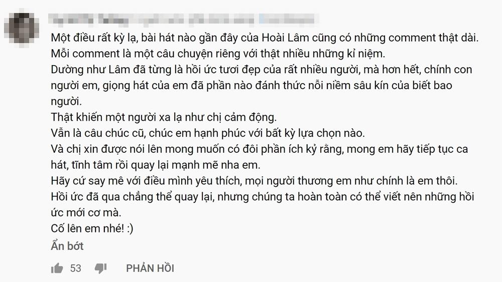 Khán giả tràn vào Youtube xem MV mới mà cũ của Hoài Lâm vì quá cảm xúc-11