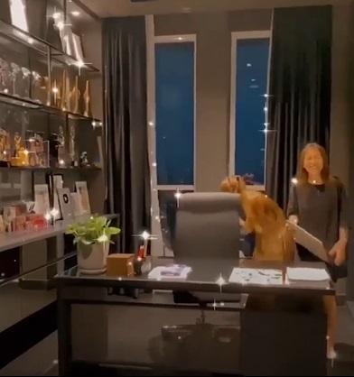 Không gian sống sang trọng tràn ngập sắc hoa của Hoàng Thùy Linh-8