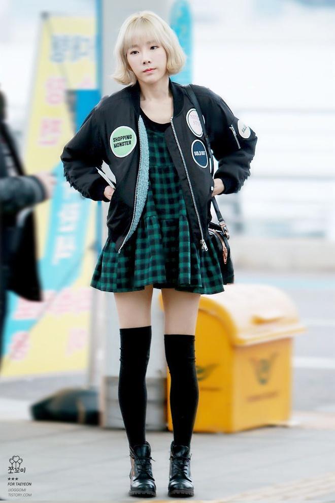 Bí quyết giúp Taeyeon nổi bật tại sân bay-9