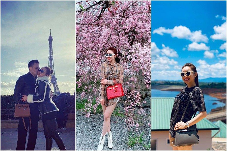 Góp túi Hermes làm từ thiện, bạn gái kém 16 tuổi của Chi Bảo tiện khoe kho đồ hiệu-3