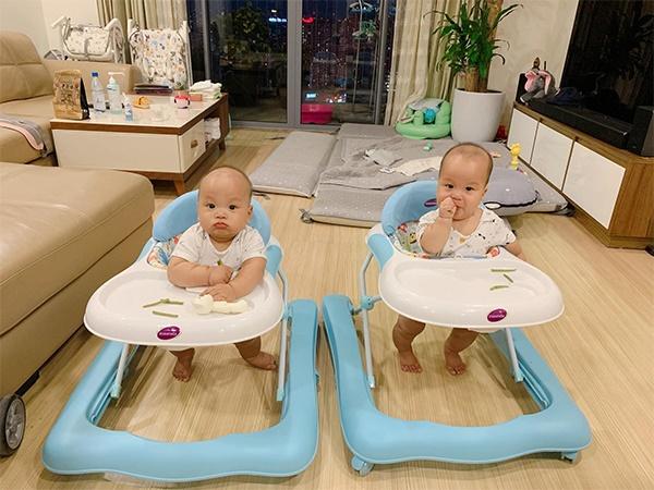 5 sao Việt sinh đôi: Người thuê 3 giúp việc, người lấy đại gia lại mất ngủ vì chăm con-1