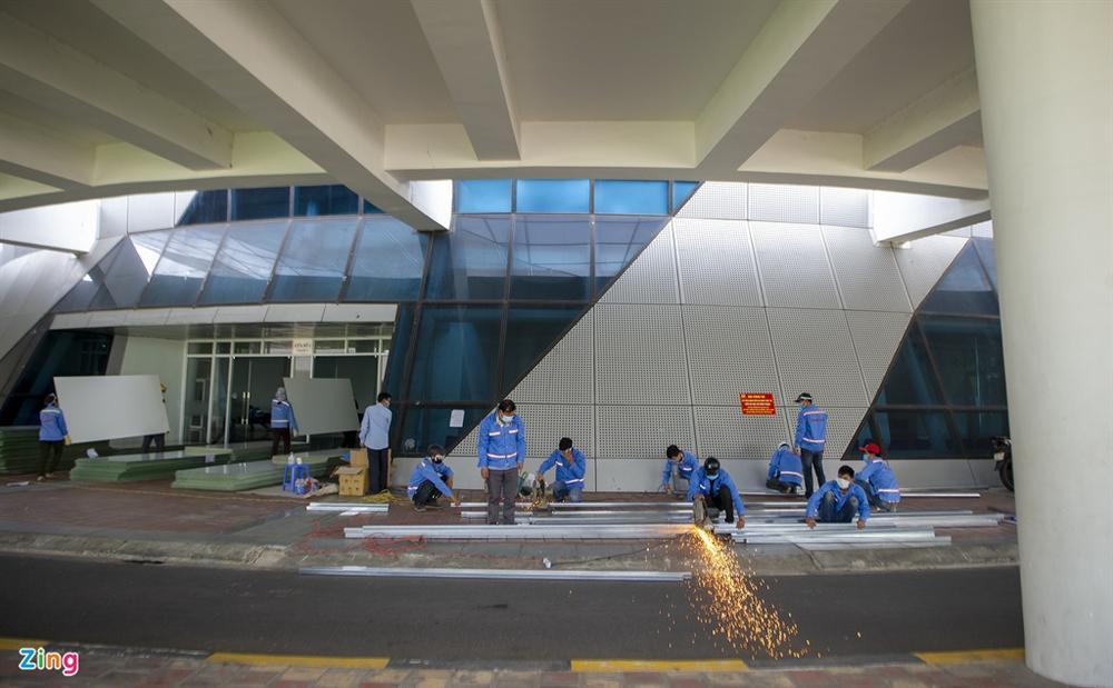 96 giờ thi công bệnh viện dã chiến 2.000 giường ở Đà Nẵng-16