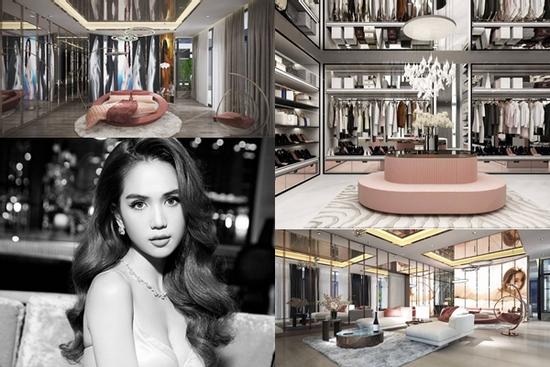 Bên trong biệt thự 45 tỷ của Ngọc Trinh, riêng ảnh đầu giường đổi 80 lần mới ưng