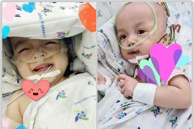 Chị em Trúc Nhi - Diệu Nhi tươi cười xem điện thoại, tự cầm bình sữa uống hết-2