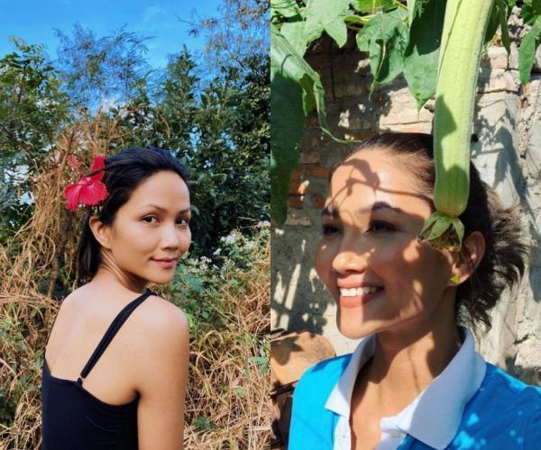 Bị chê vừa đen vừa xấu, HHen Niê quyết tâm tắm nắng cho đen thêm-7