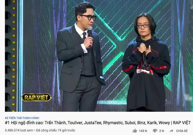 Hai TV Show về Rap quyết lên sóng đối đầu trong một đêm: Rap Việt vượt King Of Rap về hiệu ứng lan tỏa!-1