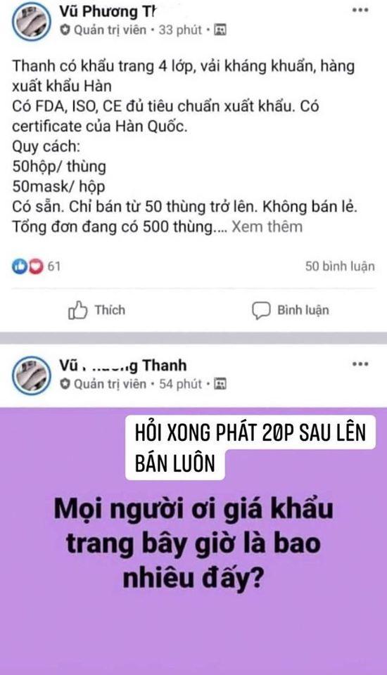 Nhà văn Gào bị chỉ trích vì bán khẩu trang giá tăng phi mã giữa đại dịch-3