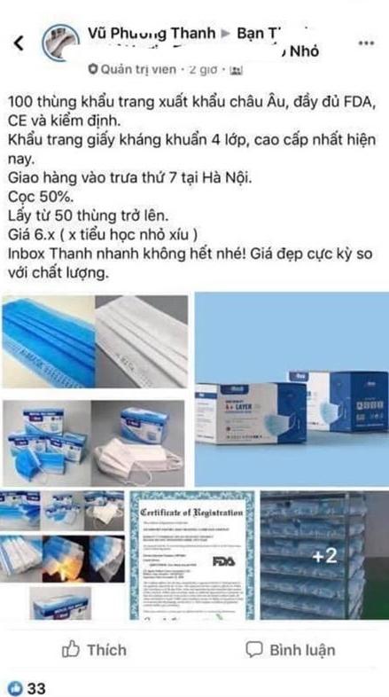 Nhà văn Gào bị chỉ trích vì bán khẩu trang giá tăng phi mã giữa đại dịch-2