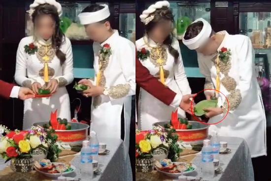 Lấy được vợ 'sướng không chịu được', thanh niên luống cuống lúc cầm trầu cau khiến ai nấy cười bò