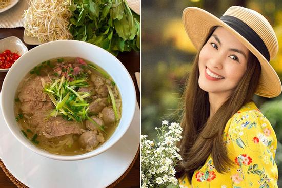 Tăng Thanh Hà miệt mài 20 tiếng nấu phở được khen nức nở, ngon hơn ăn hàng