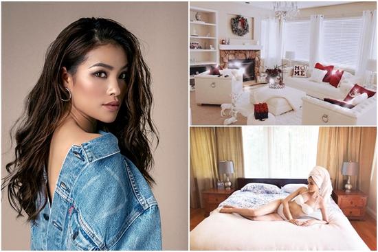 Cận cảnh từng ngóc ngách trong biệt thự triệu đô của Phạm Hương tại Mỹ