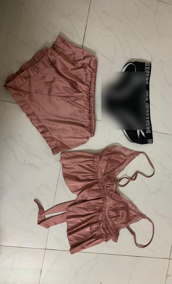 Thanh niên cứng đích thân mặc đồ ngủ sexy của bạn gái để quên rồi thanh lý, thu hồi tình phí-3