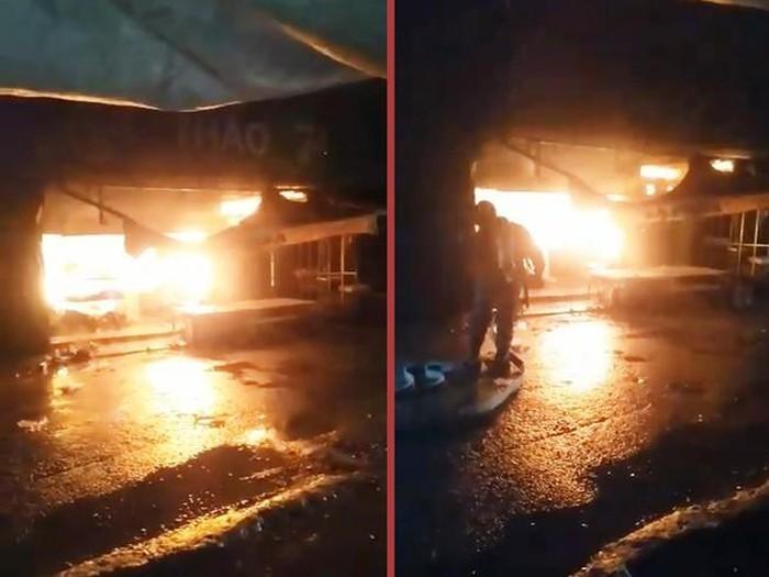 Tiệm tạp hóa ở TP HCM bị bà hỏa ăn trọn-1