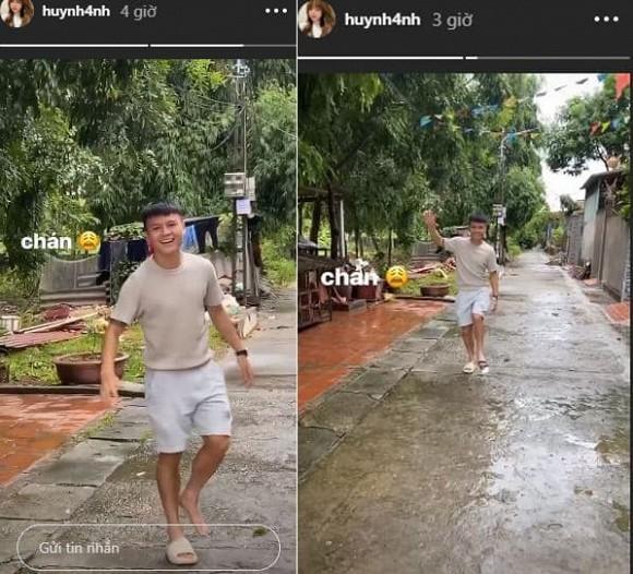 Huỳnh Anh check-in nhà Quang Hải, quay cảnh bạn trai chơi trò ném dép cực lầy-3