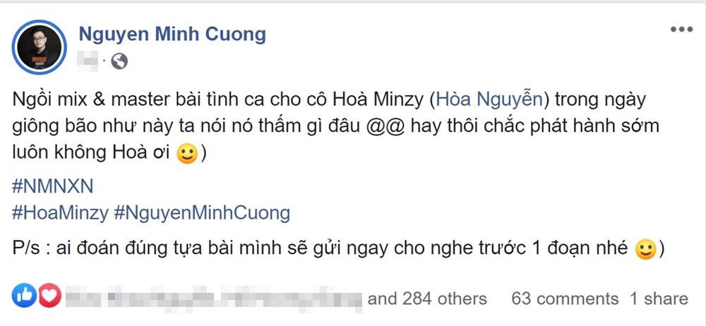 Hòa Minzy sợ đến không dám ra mắt ca khúc mới sau vụ share tin giả-1