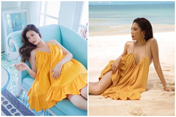 Tiểu Vy sang hơn hẳn Võ Hoàng Yến khi đụng hàng nhờ kiểu tóc và layout trang điểm-8