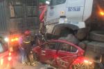 Vụ container đâm bẹp ô tô con, 3 người tử vong ở Hà Nội: Sức khỏe nữ nạn nhân sống sót duy nhất ra sao?-3