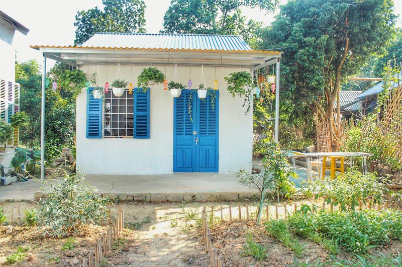 Nữ thiết kế bỏ Hà thành phố thị về quê xây ngôi nhà biển xanh, ngày ngày trồng rau nuôi cá-3