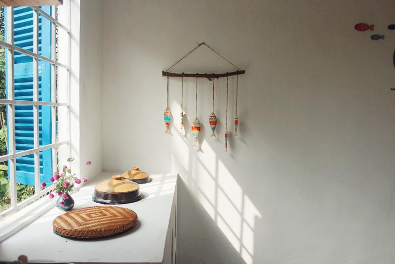 Nữ thiết kế bỏ Hà thành phố thị về quê xây ngôi nhà biển xanh, ngày ngày trồng rau nuôi cá-8