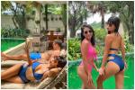 Siêu mẫu Hà Anh tung ảnh phô dáng đẹp với bikini trong kỳ nghỉ, 'gái một con' mà vòng một vẫn căng đầy