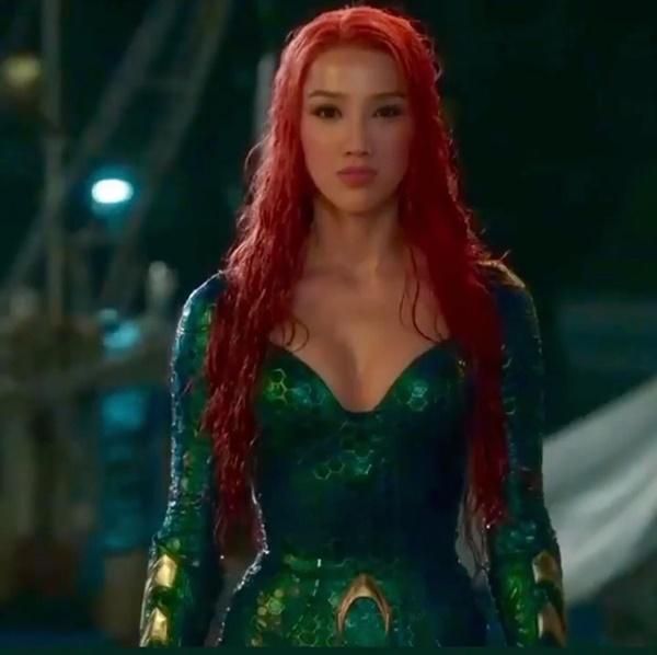 Bảo Thy được Võ Hoàng Yến khen nức nở khi hóa thân thành mỹ nhân Aquaman-1