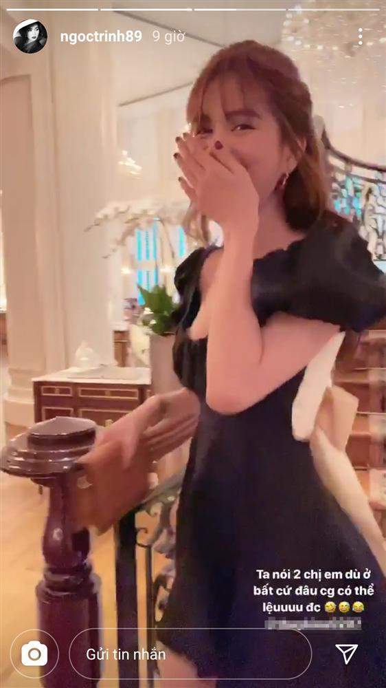 Ngọc Trinh hồn nhiên văng tục dù đang mặc sang chảnh đi sự kiện-2