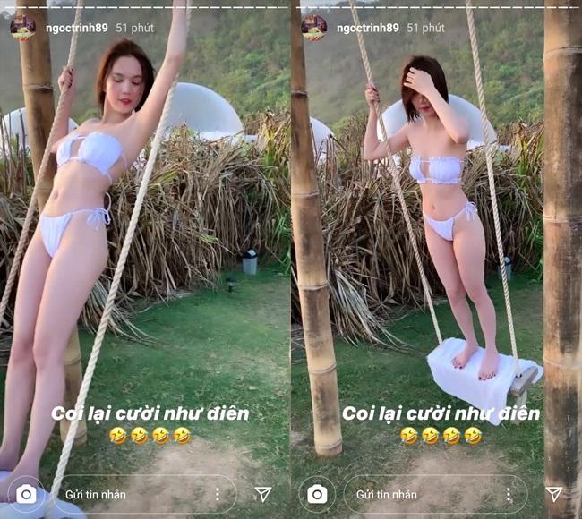 Ngọc Trinh hồn nhiên văng tục dù đang mặc sang chảnh đi sự kiện-3