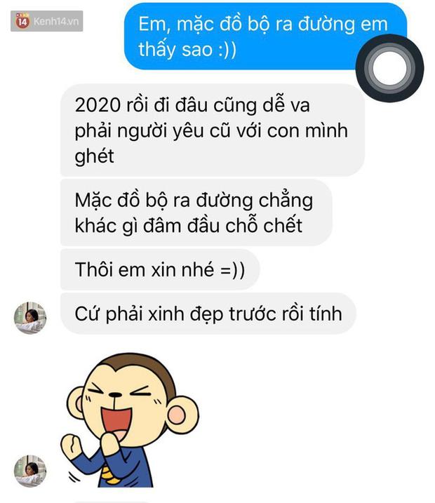 Hỏi dân tình về chuyện mặc đồ bộ ra đường: Đi đổ rác thì được chứ va vào người yêu cũ là toang-2