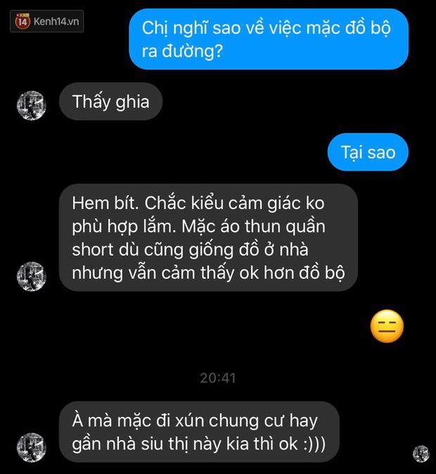 Hỏi dân tình về chuyện mặc đồ bộ ra đường: Đi đổ rác thì được chứ va vào người yêu cũ là toang-3