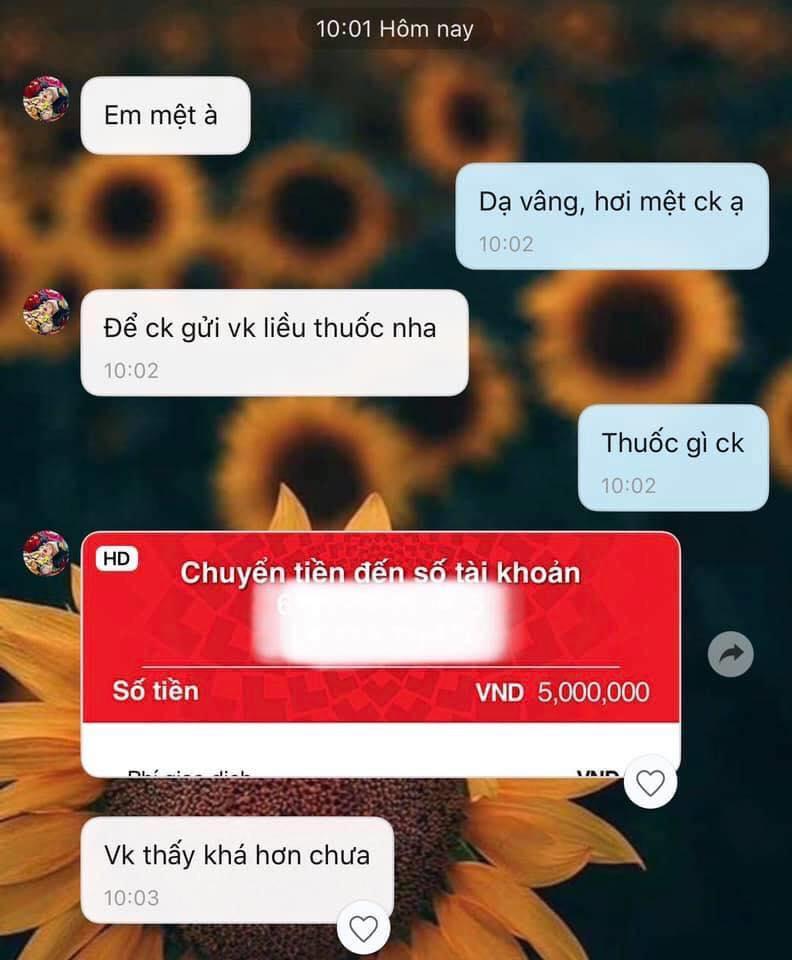 Vợ kêu mệt, chồng lập tức gửi liều thuốc chữa bệnh thần tốc khiến hội chị em ao ước-1