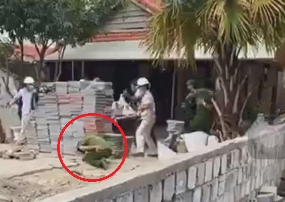 Đà Nẵng: Tấn công lực lượng chức năng vì bị nhắc nhở dừng xây dựng do dịch Covid-19-1