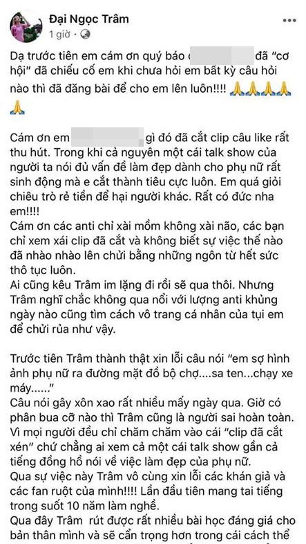MC chê hội chị em mặc đồ bộ rẻ tiền tiếp tục mắng antifan xài mồm không xài não-3