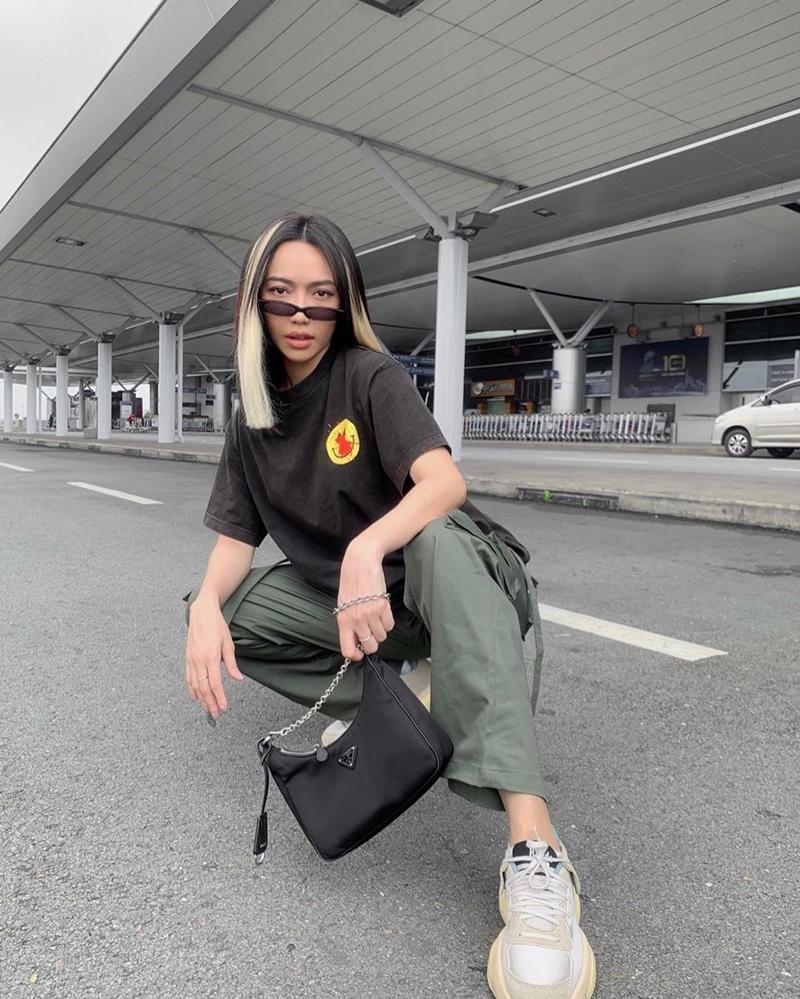 Jun Vũ khoe vòng 1 trùng tu căng đét - Diệu Nhi chuyển sang style Hiphop-1