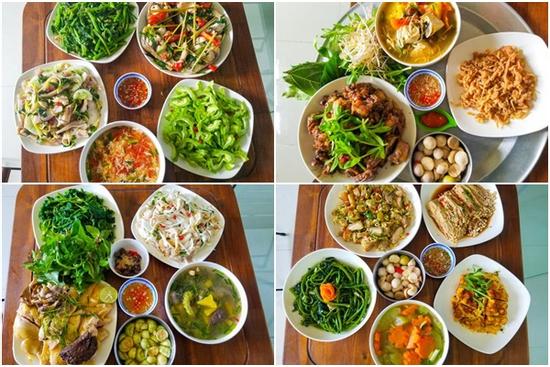 Khoe 6 mâm cơm đầy ắp món ngon, chàng sinh viên khiến bao nàng xin làm 'phụ bếp'