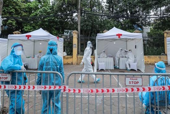 Thêm 2 ca mắc Covid-19 mới, trong đó 1 người ở Hà Nội là F1 của BN 447 giao Pizza