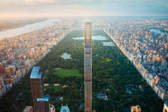 Tòa nhà 'mỏng' nhất thế giới, có chiều cao gấp 24 lần chiều rộng