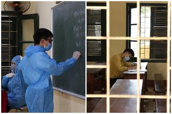 Thanh Hóa: Phòng thi dự phòng 'kích hoạt', duy nhất 1 thí sinh ngồi làm