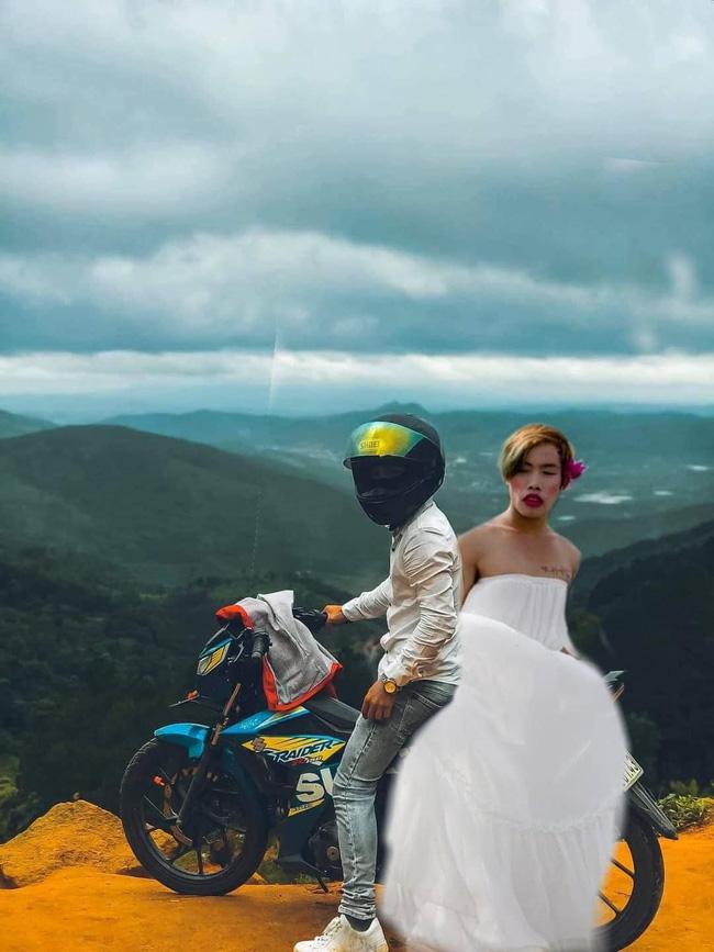 Ế lâu ngày, thanh niên nhờ 500 anh em mạng ghép hình bạn gái ngồi sau xe, cái kết cười sái quai hàm-6