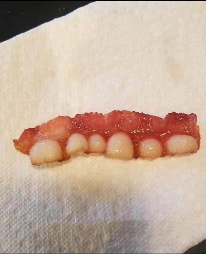 Gái đảm khoe món sườn sụn chiên mà ai nấy liên tưởng đến hàm răng chiếc có chiếc không-1