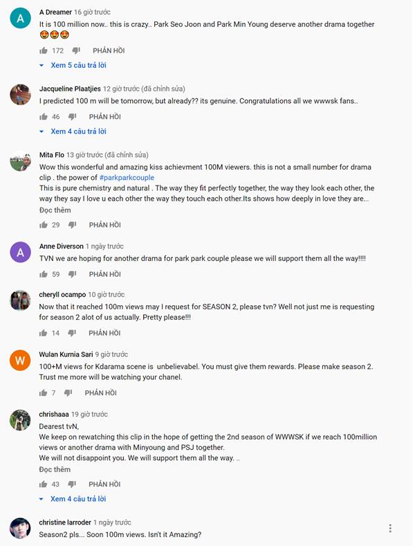 Cảnh hôn của Park Seo Joon và Park Min Young trong Thư ký Kim sao thế? đạt hơn 100 triệu view-4