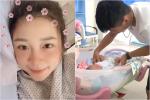 Nhan sắc bà xã Phan Văn Đức sau 3 ngày sinh em bé gây chú ý