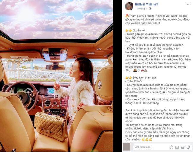 Chị cả rich kids Việt phủ nhận nhúng tay vụ đăng tuyển member điều kiện shock-1