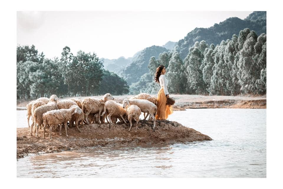 Nghìn góc sống ảo chỉ tốn có 50k đẹp như tranh ở đồng cừu Ninh Bình-4